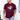 maroon  t-shirt with a graphic of a dog in a heart and text 'Frosted Faces Fur-ever Love'.