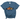 Gildan Indigo Blue T-Shirt with "Hello Fall" and Country-Style Pumpkins