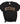 black gildan tshirt with embroidered looking letters with ghost and flowers that says nurse